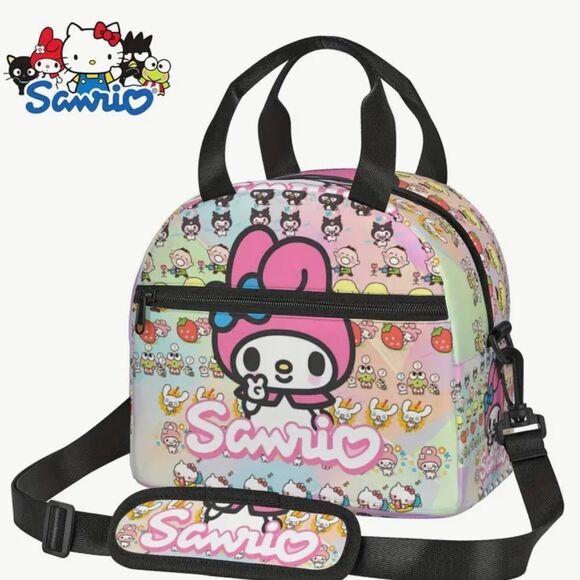 Sanrio Featuring My Melody Insulated Lunch Bag/Crossbody - Picture 1 of 8